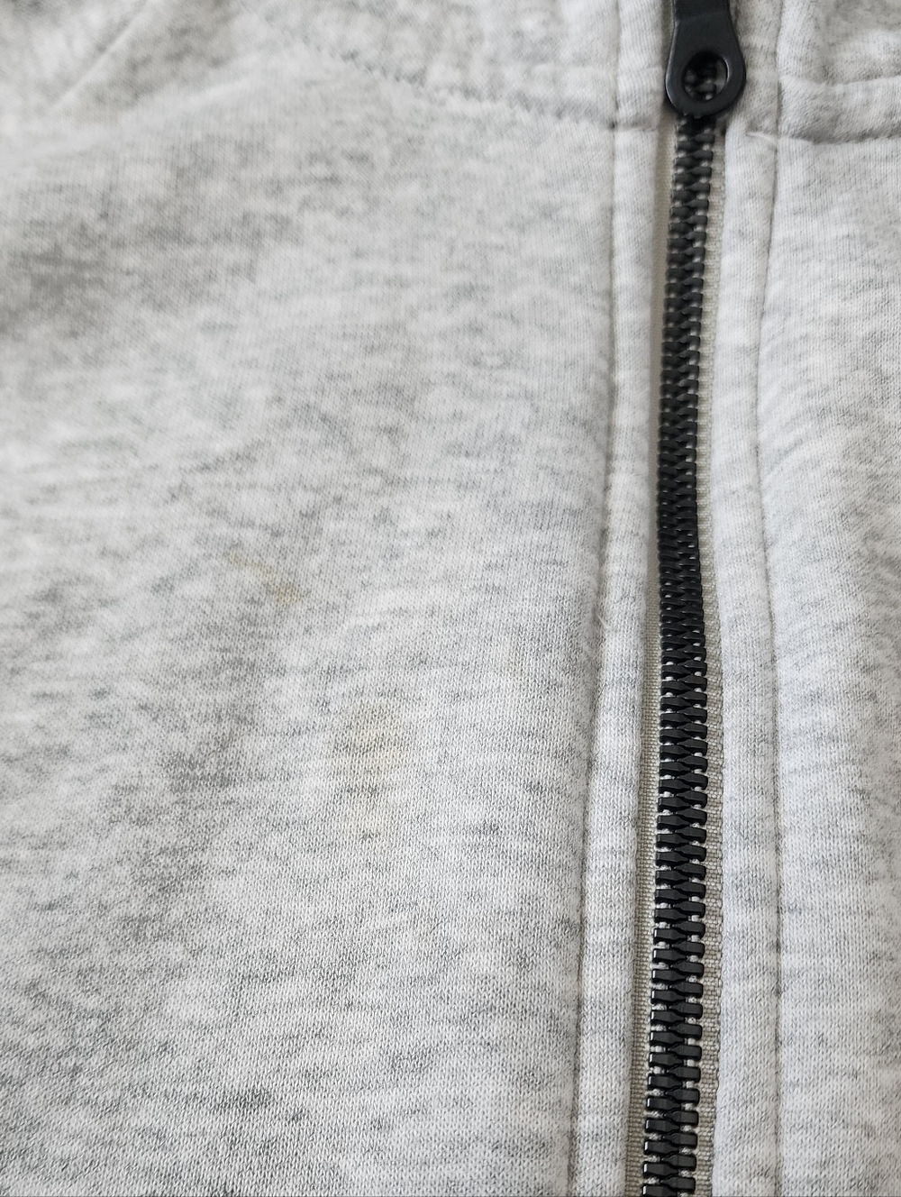 Nike Women Heather Gray Full-Zip Hoodie Size Medium - Picture 7 of 7